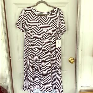 LuLaRoe geometric dress